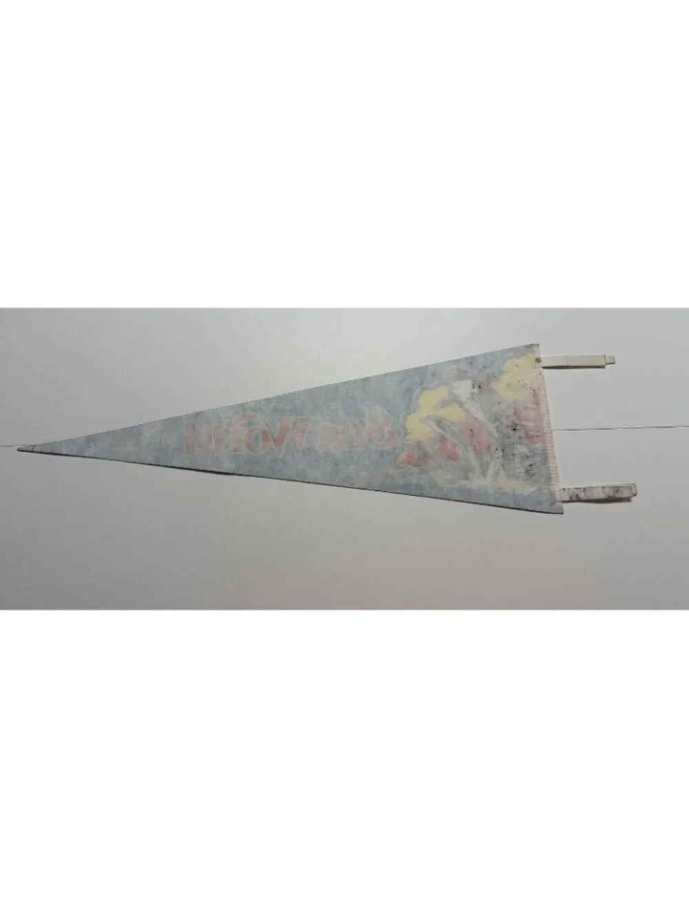 Vintage 1985 Sea World Orlando, Florida pennant Made in USA